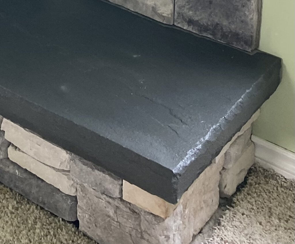 Blue Bluestone Natural Cleft Hearth